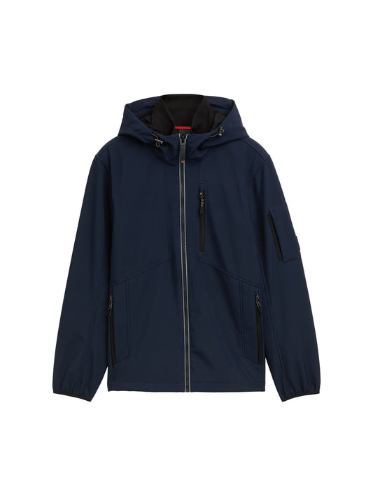 Softshell Jacke mit Kapuze