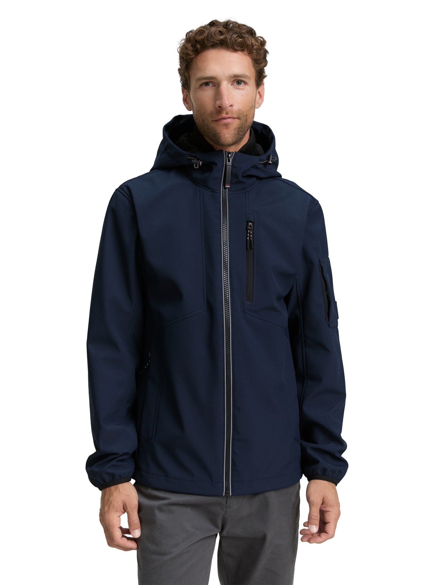 Softshell Jacke mit Kapuze