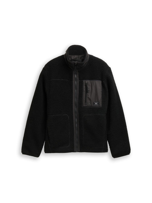 Teddyjacke mit Stehkragen