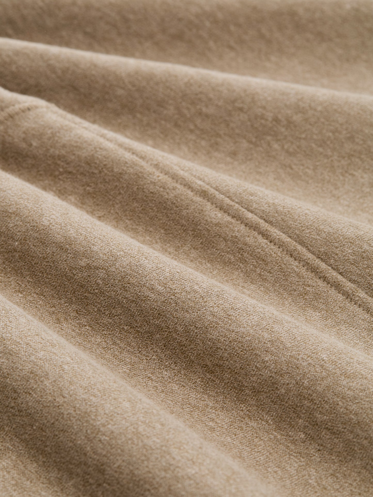 Snood Sweatshirt in Melange-Optik