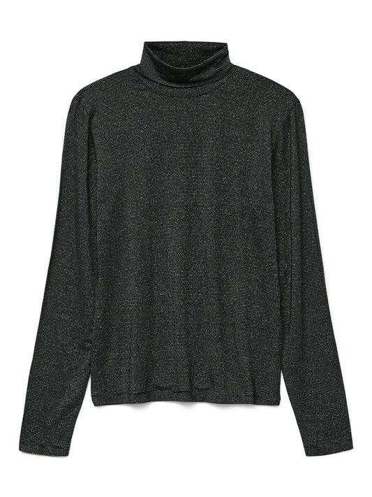 VMLAVA GLITTER LS HIGHNECK TOP NOOS