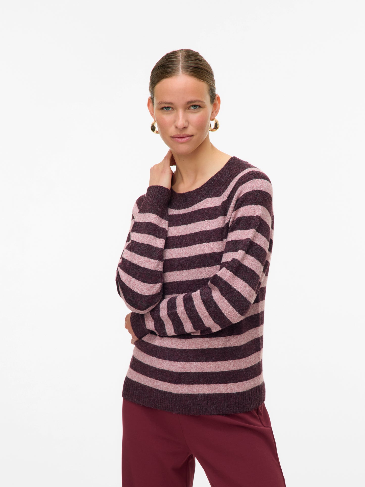 VMDOFFY LS O-NECK BLOUSE GA NOOS