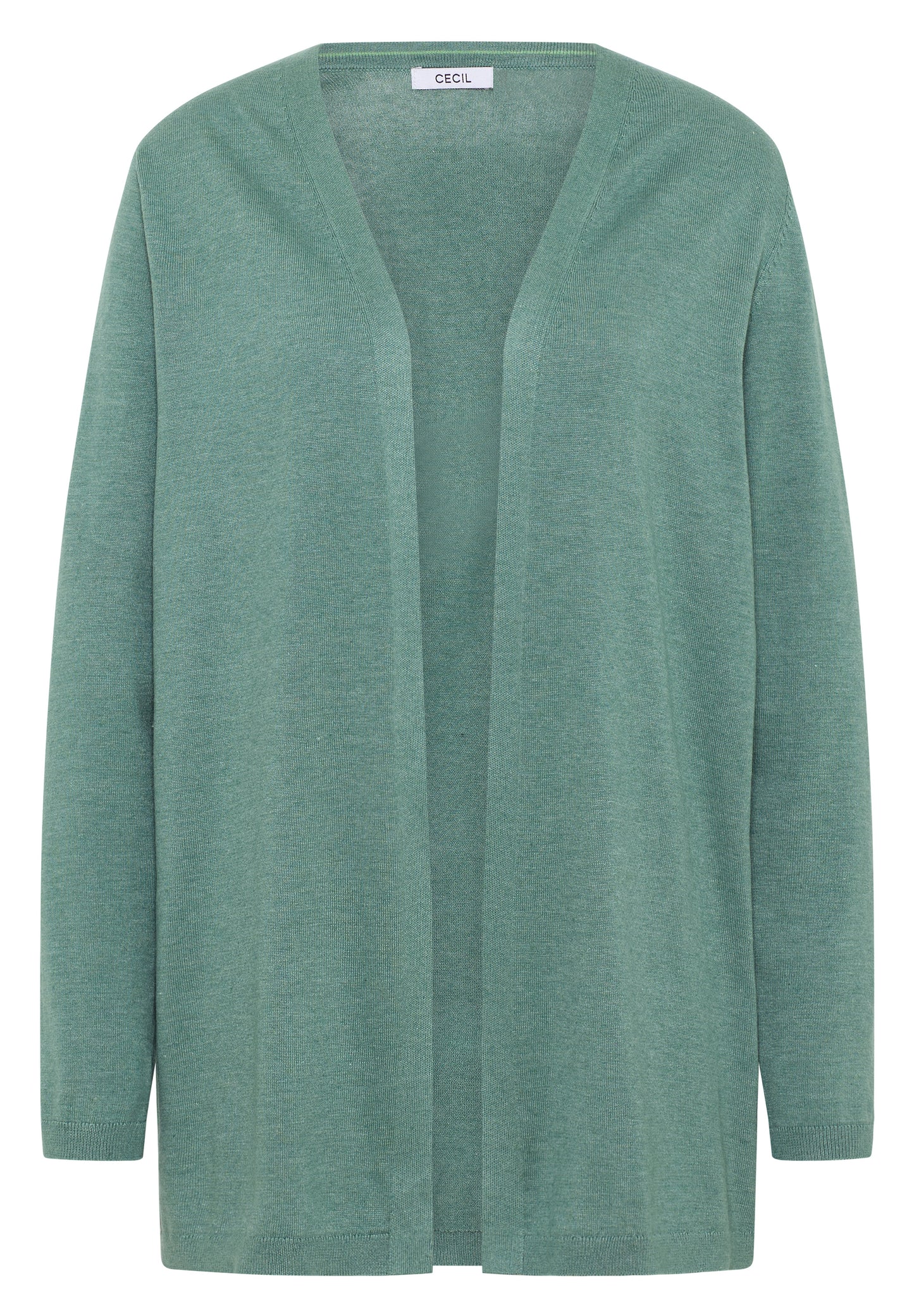 Offene Strickjacke