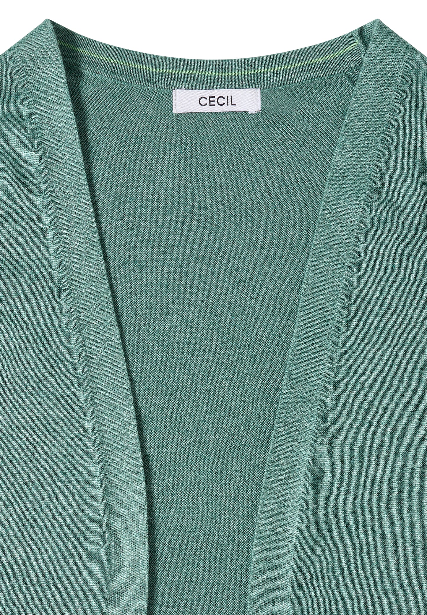 Offene Strickjacke