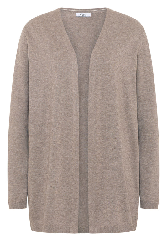 Offene Strickjacke