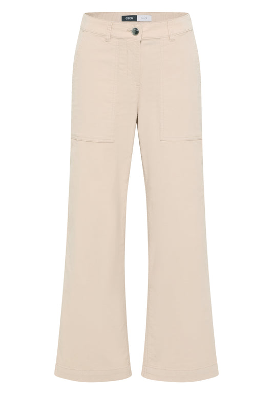 Wide Leg Cordhose