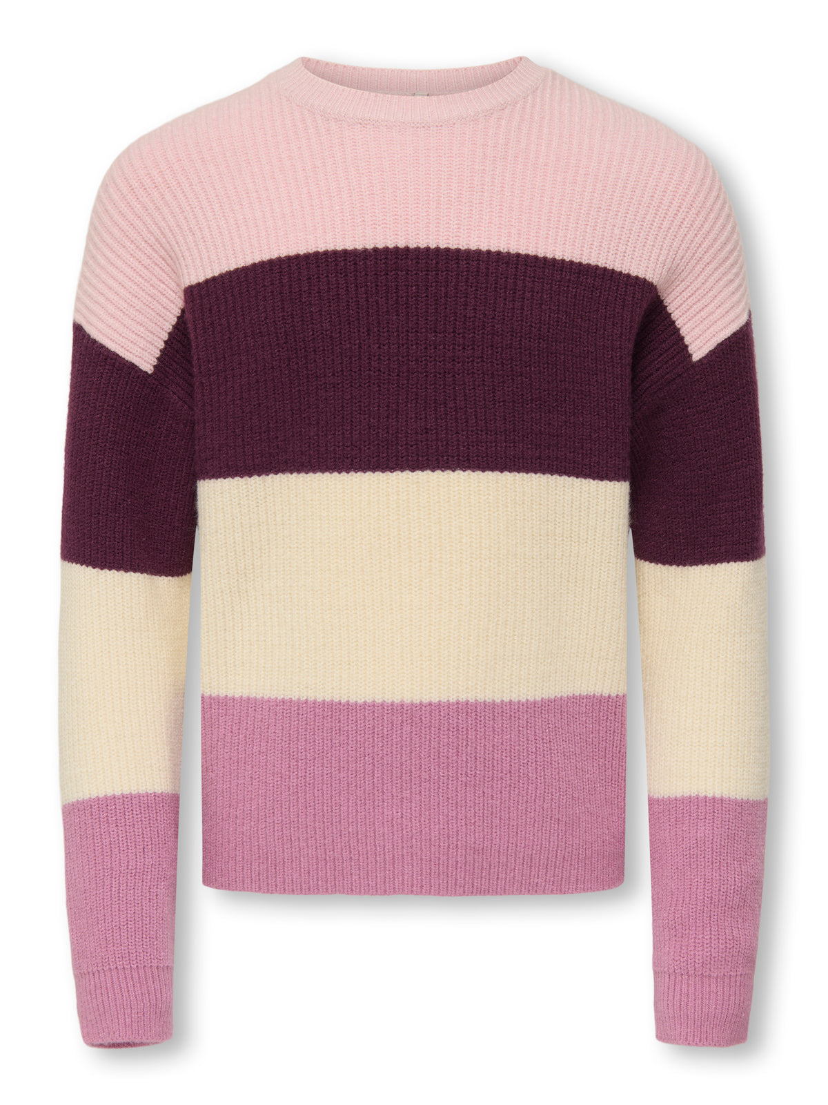 KOGSANDY L/S STRIPE PULLOVER KNT NOOS