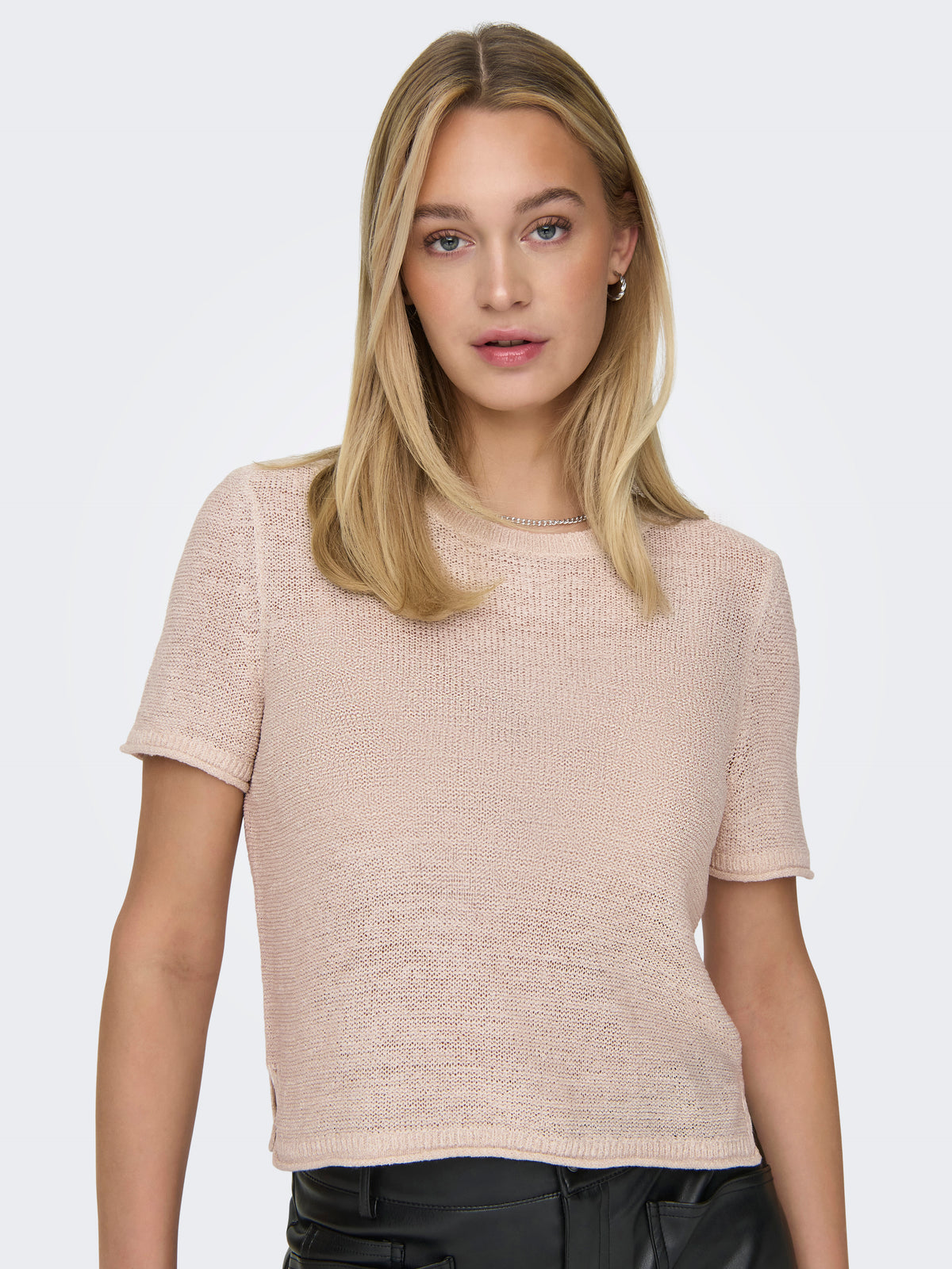 ONLSUNNY S/S PULLOVER KNT NOOS