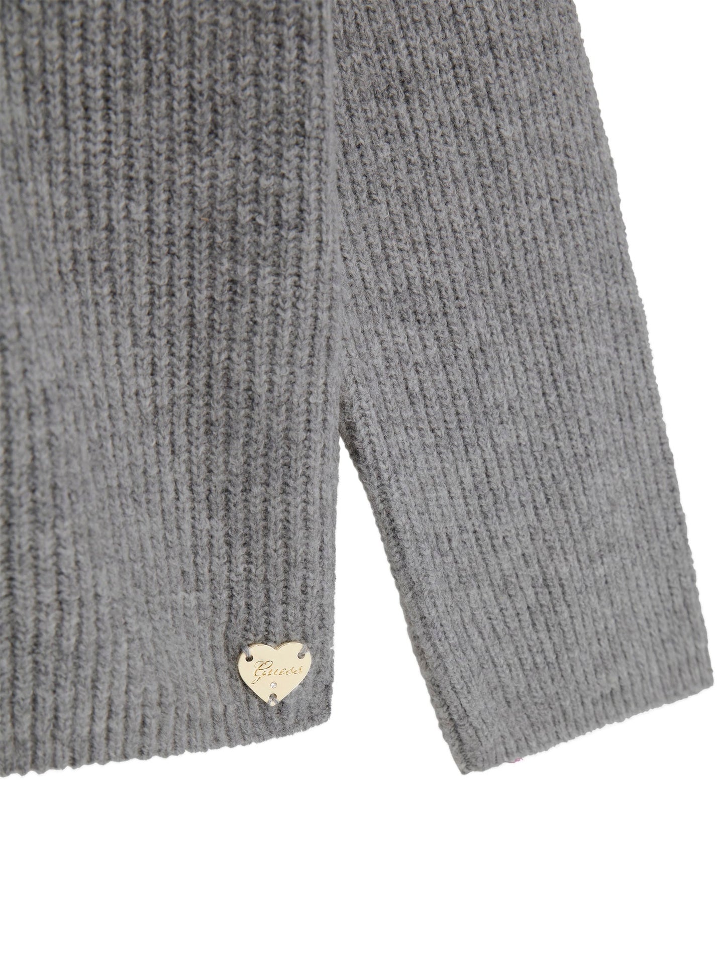 LS SWEATER WITH LACE COLLAR