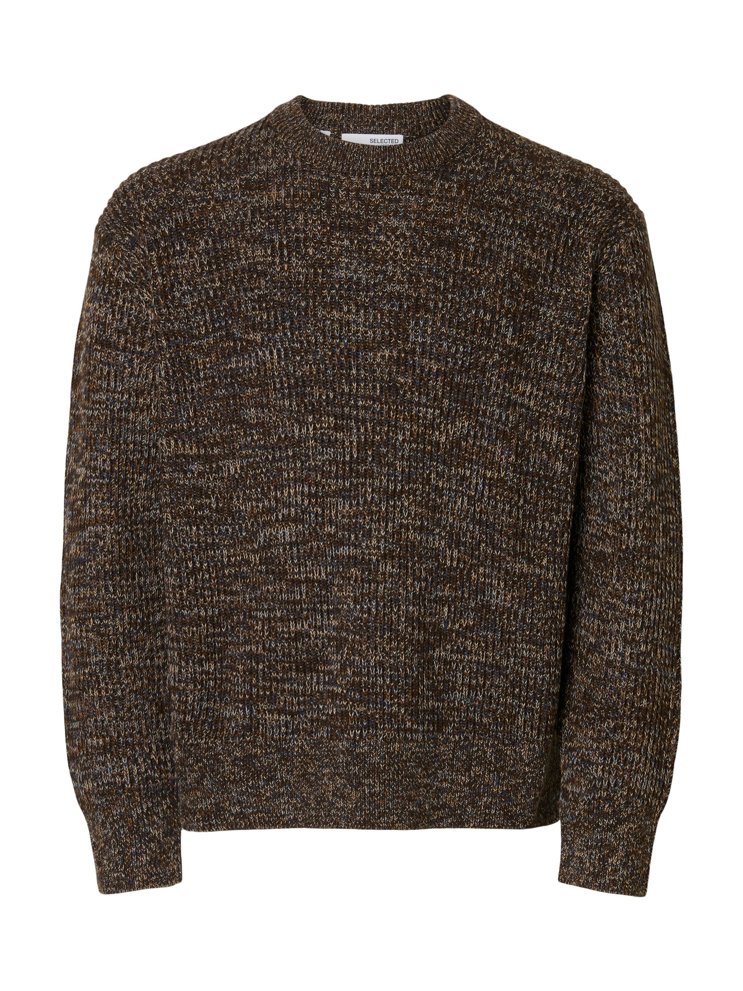 SLHTILUM LS KNIT RELAXED CREW NECK