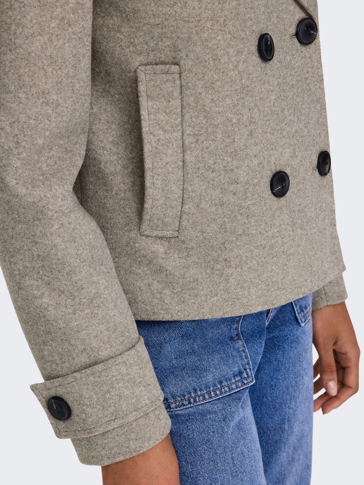ONLFREJA LIFE SHORT DB JACKET OTW NOOS