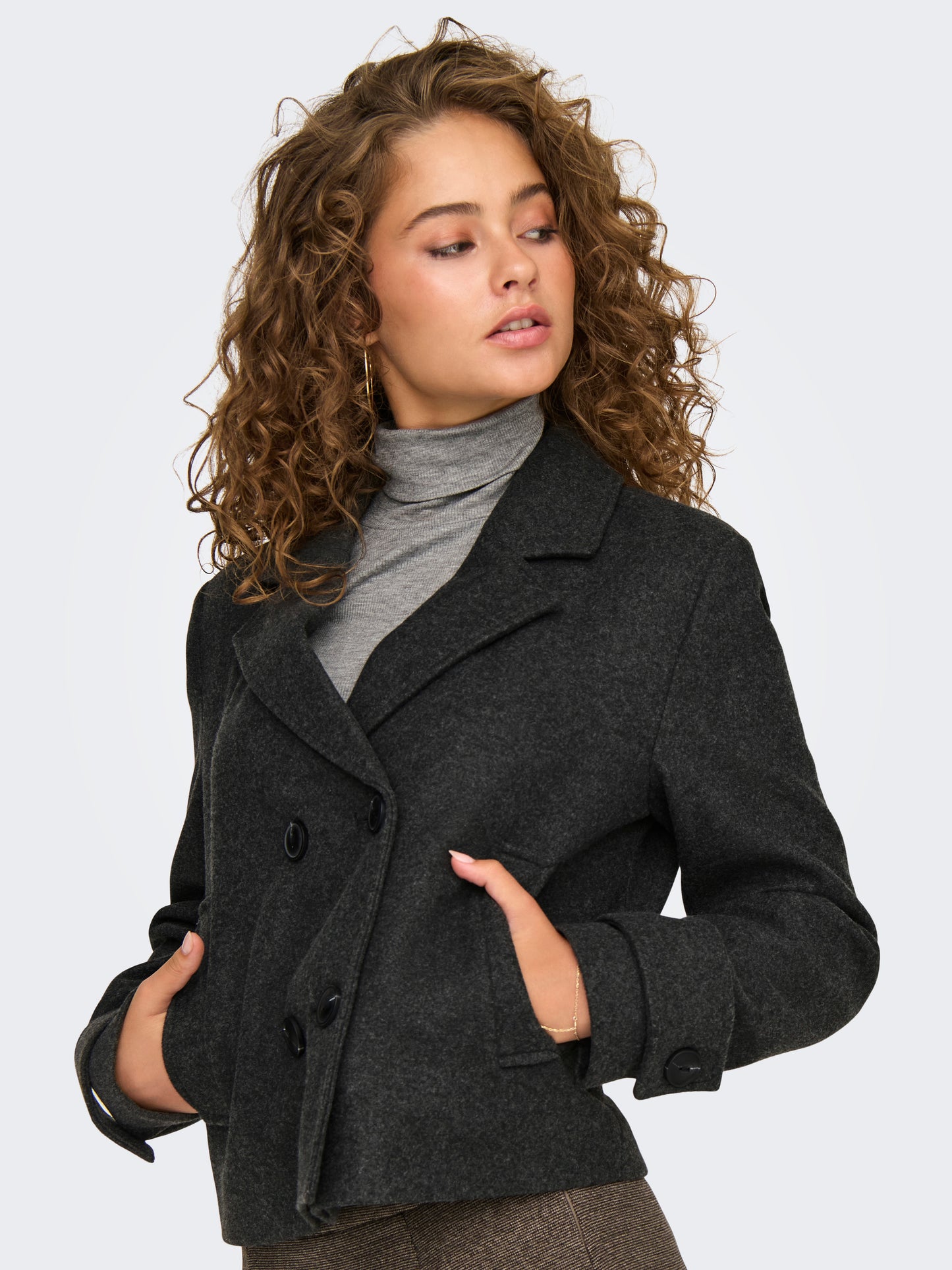 ONLFREJA LIFE SHORT DB JACKET OTW NOOS