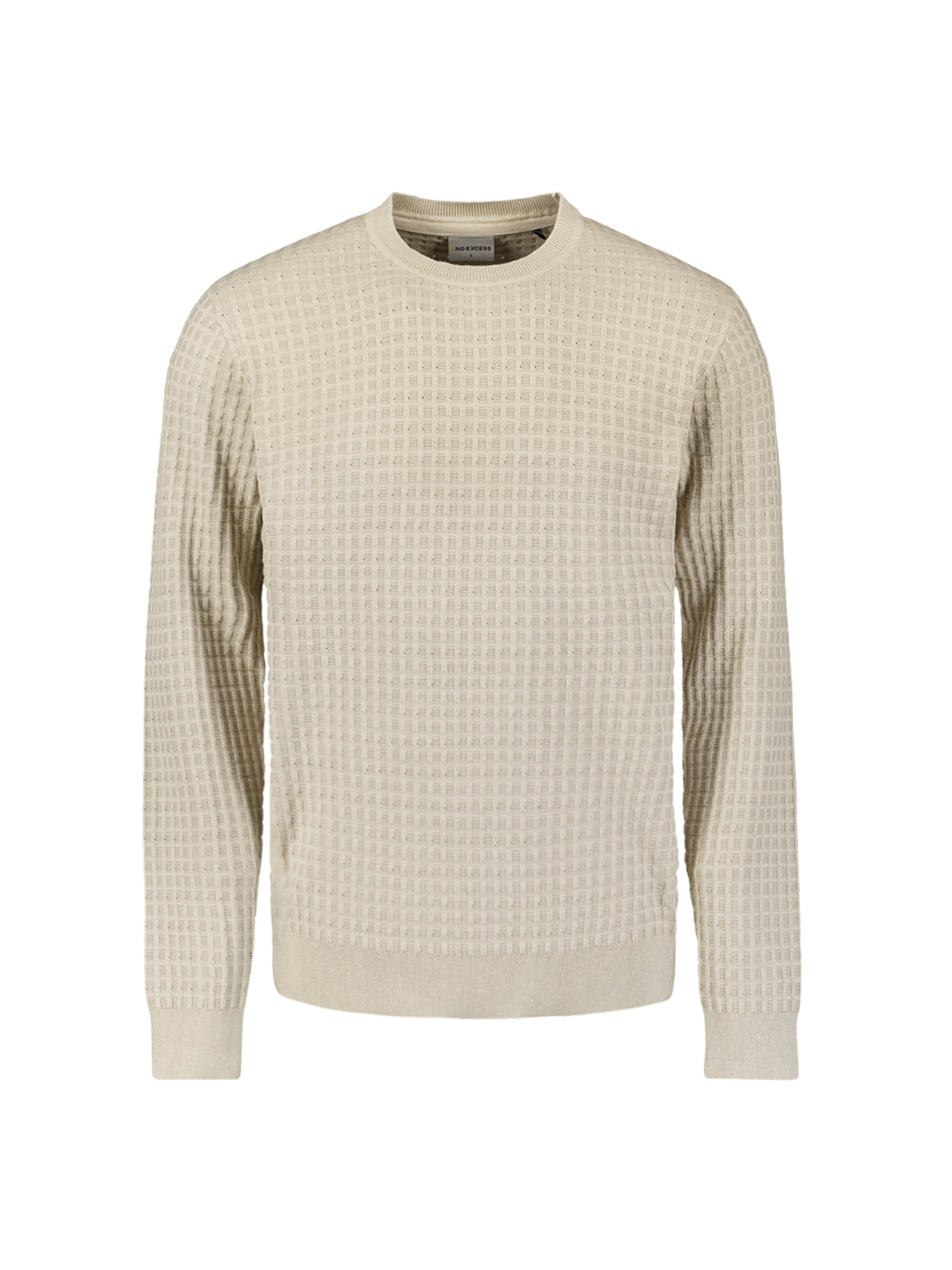 Pullover Crewneck Square Knit