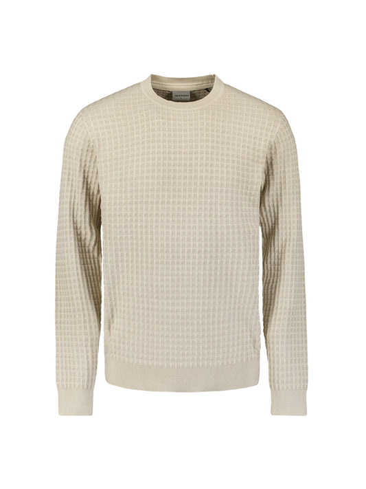 Pullover Crewneck Square Knit