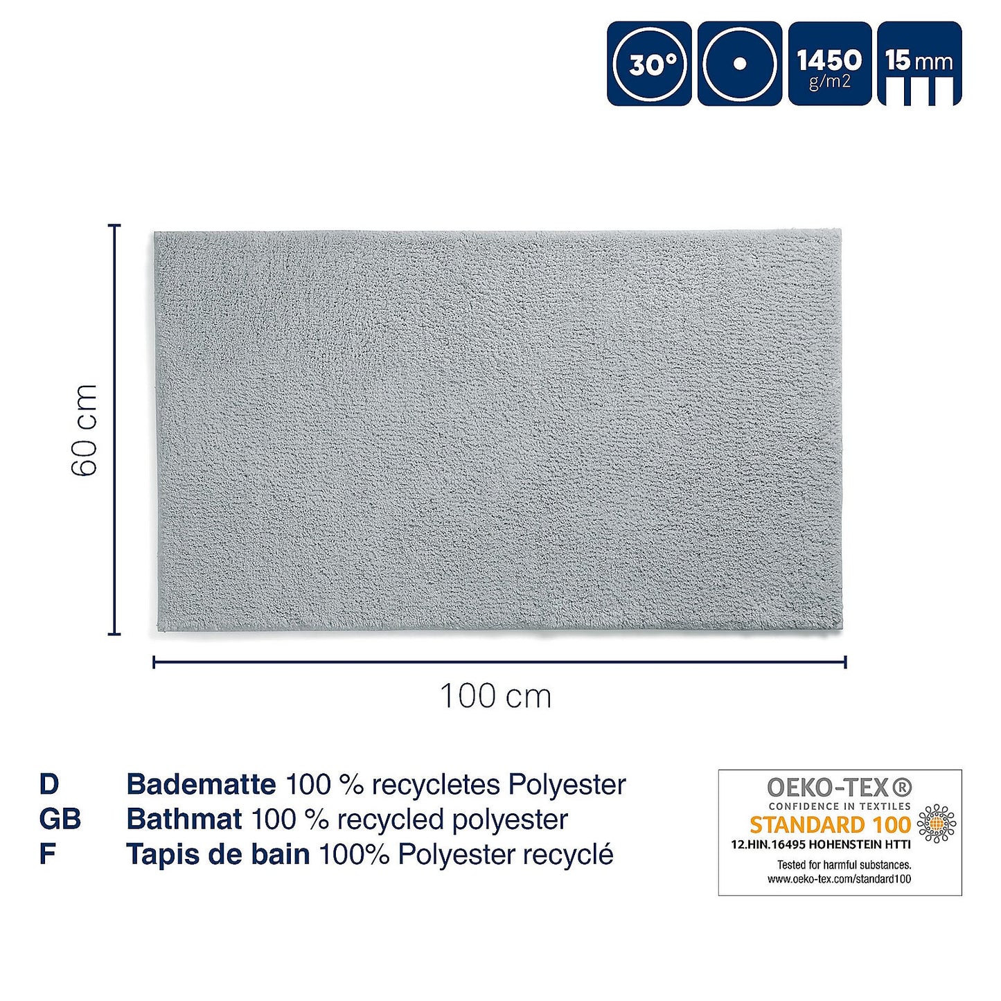 Kela Keck & Lang GmbH Bad Accessoiresgranitgrau