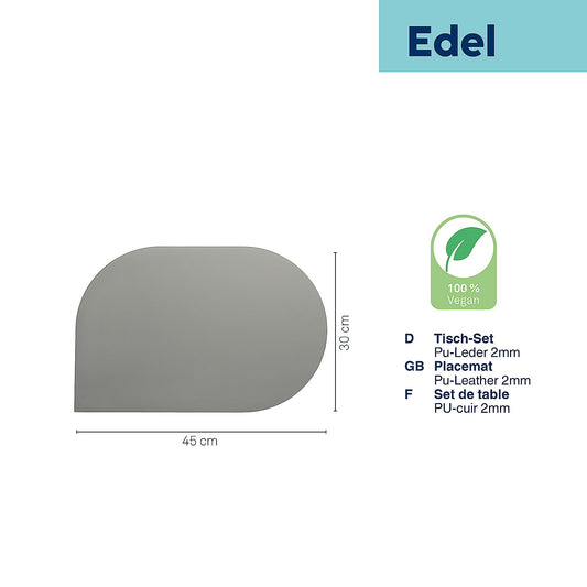 Kela Keck & Lang GmbH Servietten/Sethellgrau