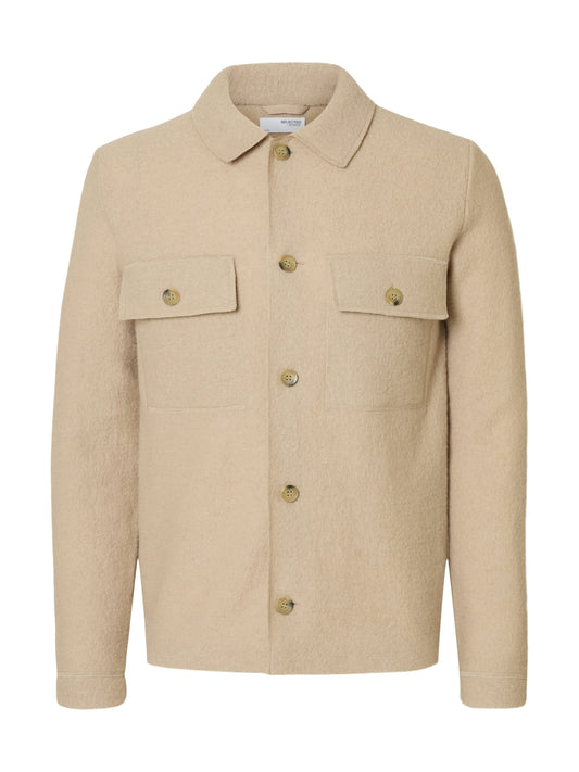 SLHNEALY LS KNIT WORKWEAR CARDIGAN NOOS
