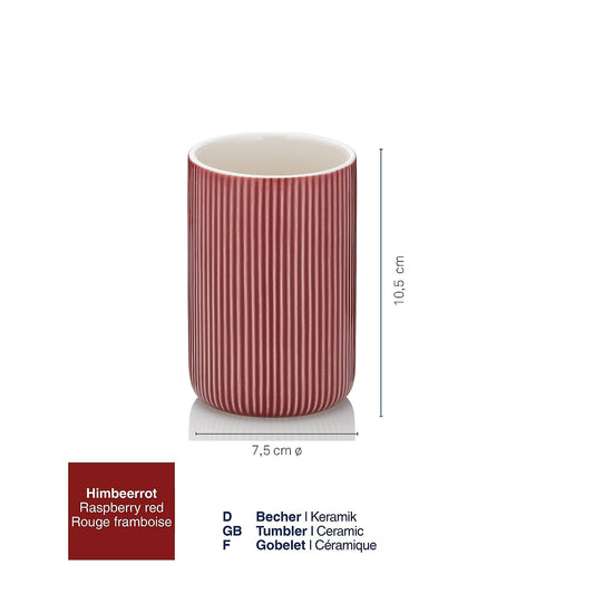 Kela Keck & Lang GmbH Bad Accessoireshimbeerrot