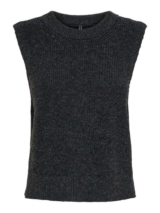 ONLPARIS LIFE SL SLIT VEST KNT
