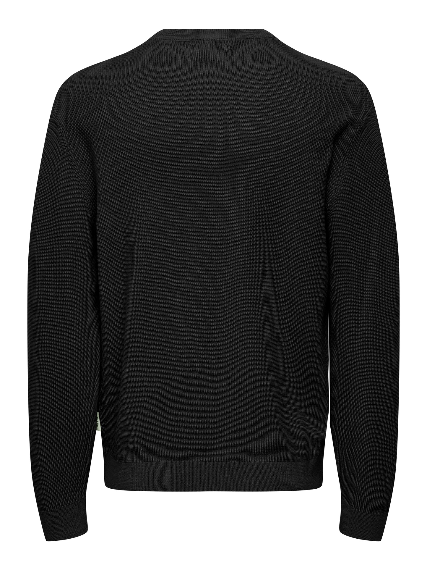 ONSTONY DS 12 LS WAFFLE CREW KNIT NOOS