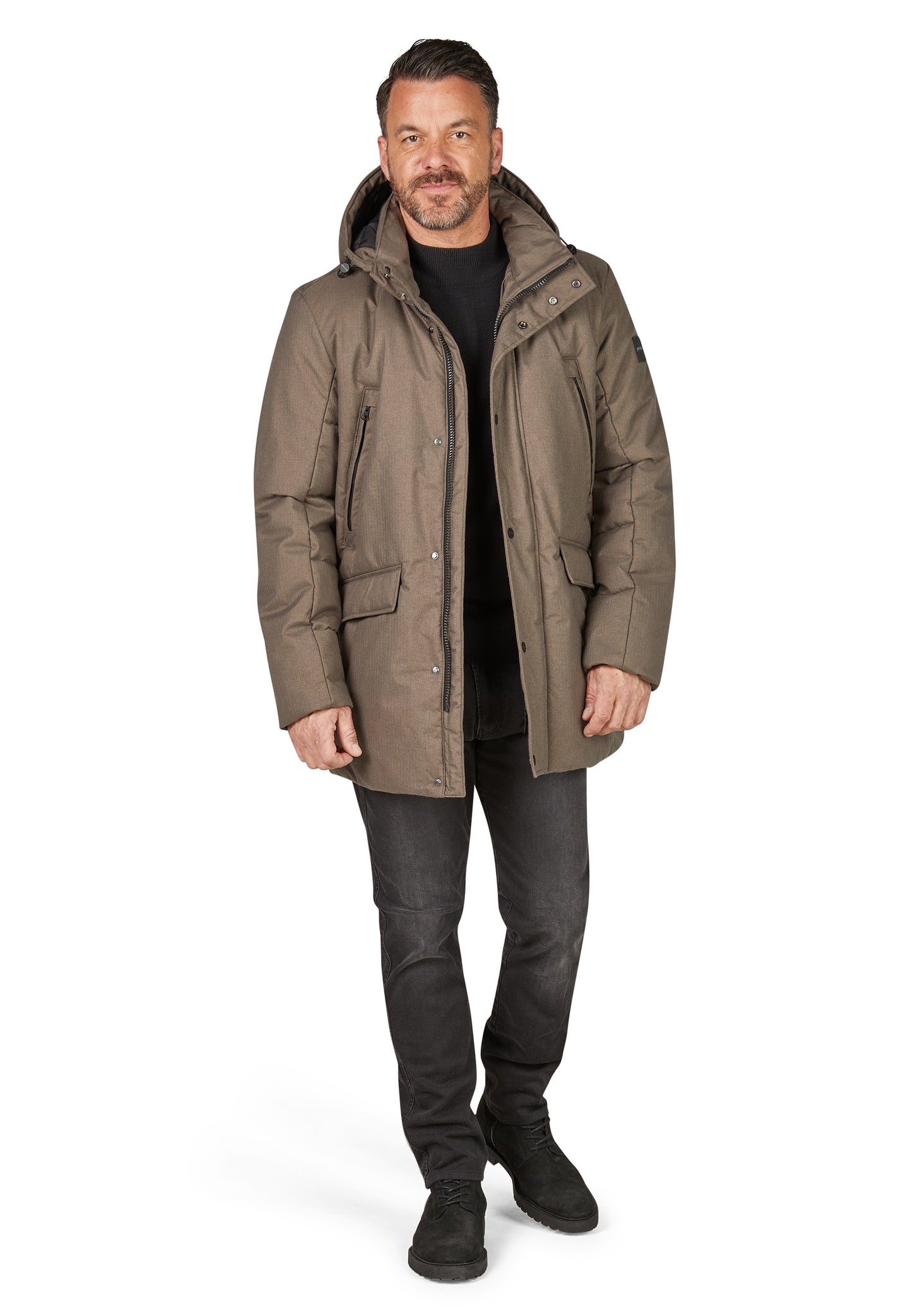 Jacke Wool Look