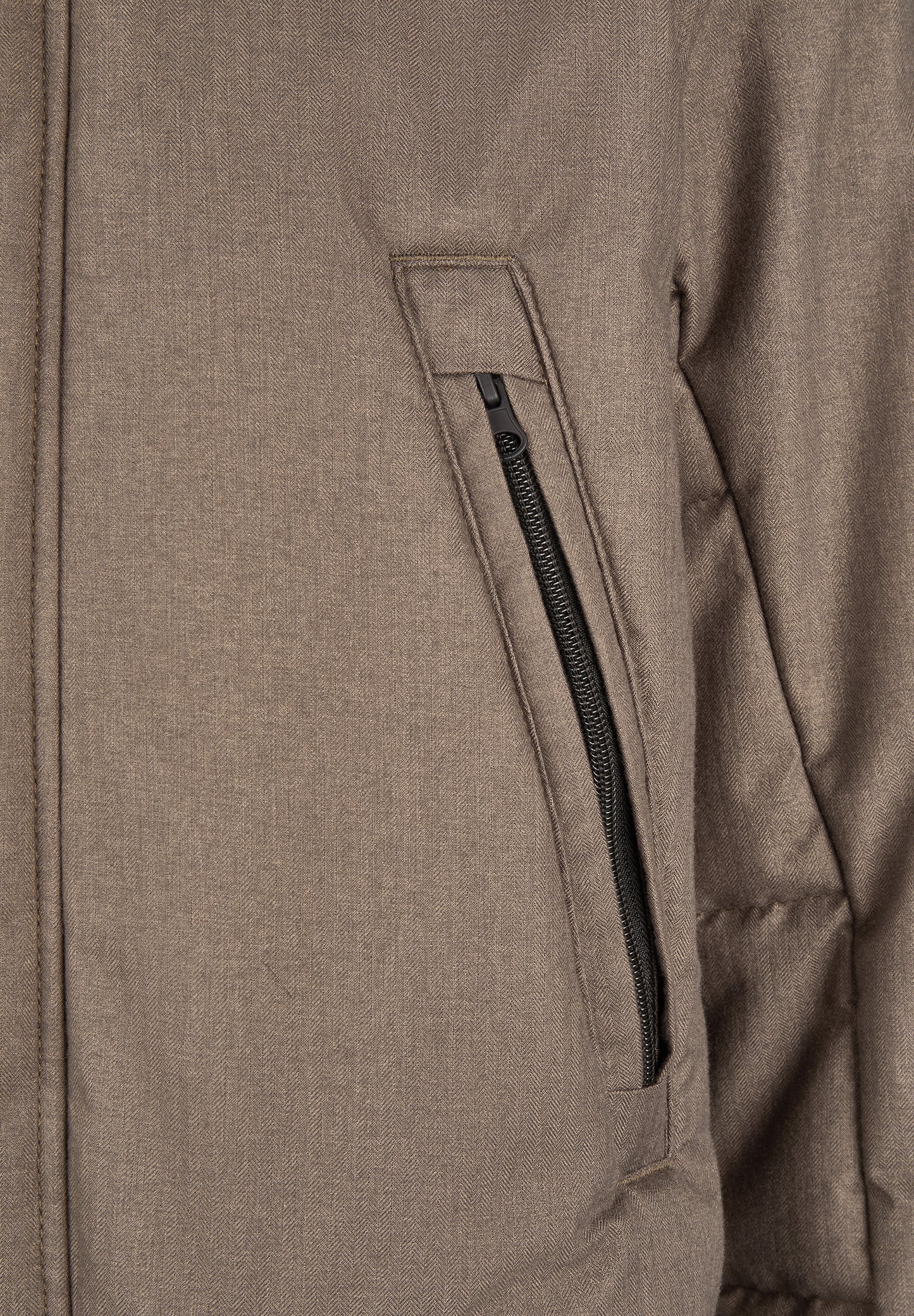 Jacke Wool Look