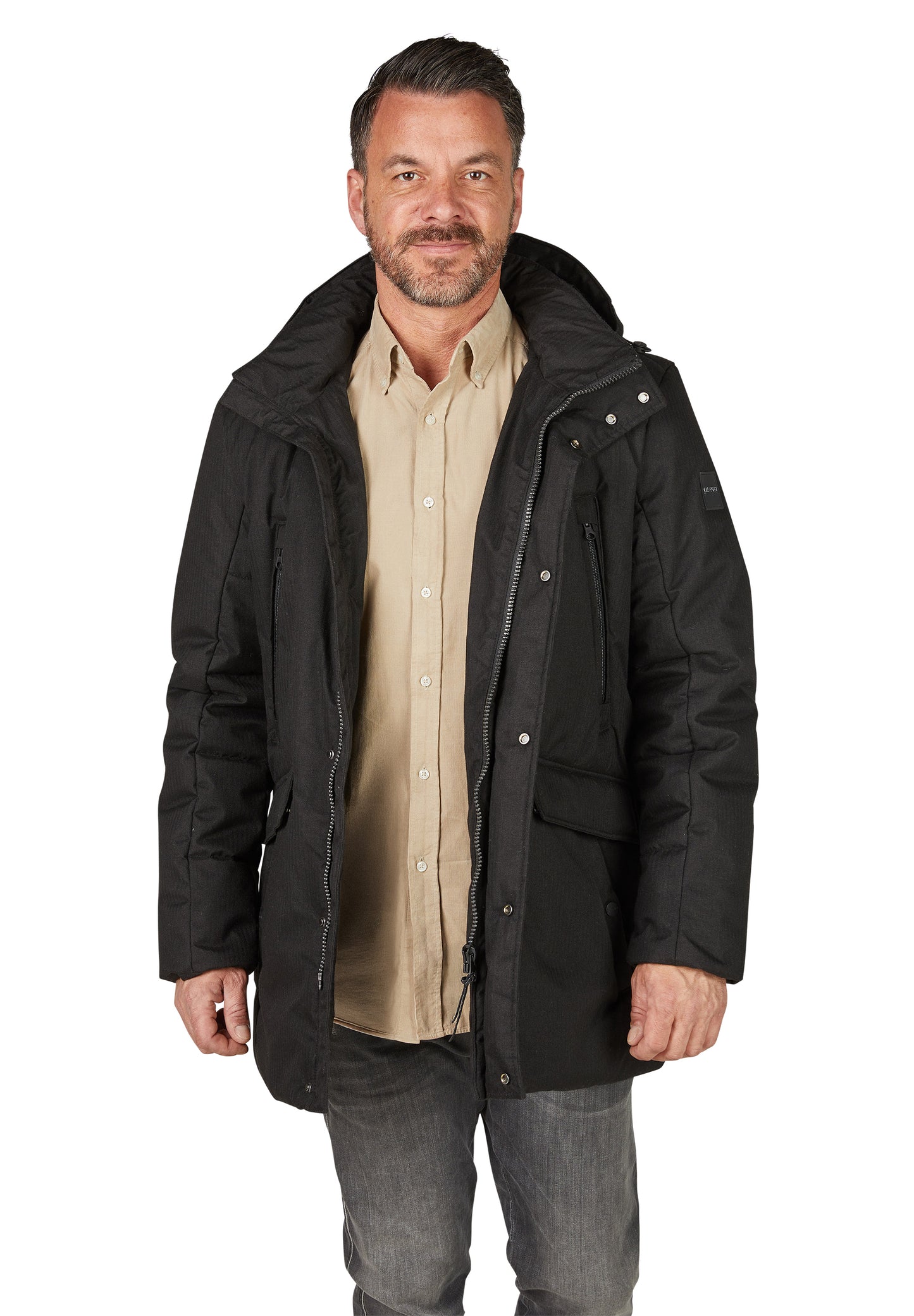Jacke Wool Look