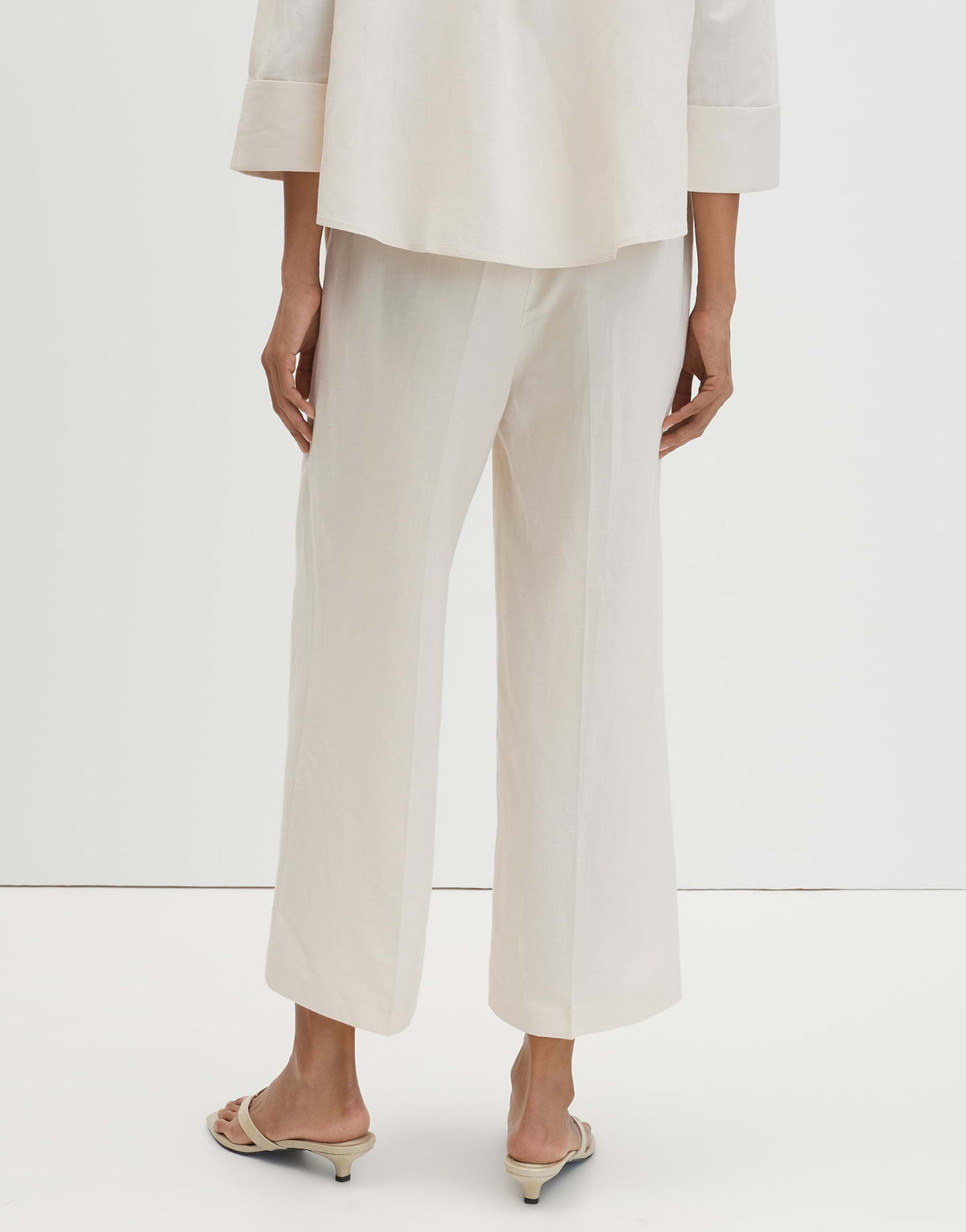 Celino cropped linen