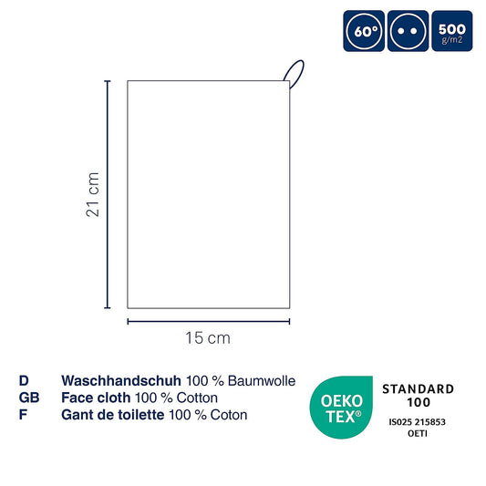 Kela Keck & Lang GmbH Waschhandschuhniagarablau