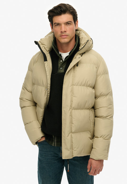 5 Baffle Sports Steppjacke mit Kapuze
