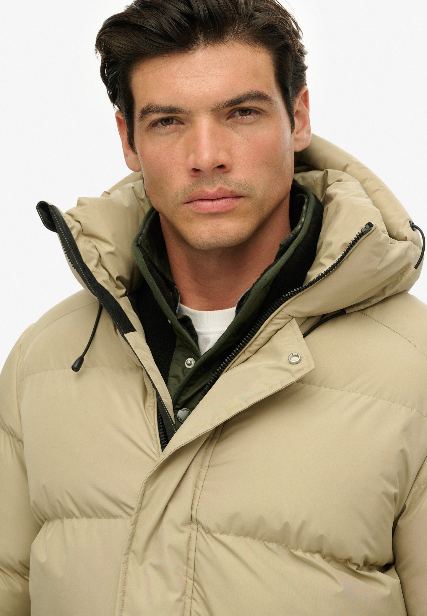 5 Baffle Sports Steppjacke mit Kapuze