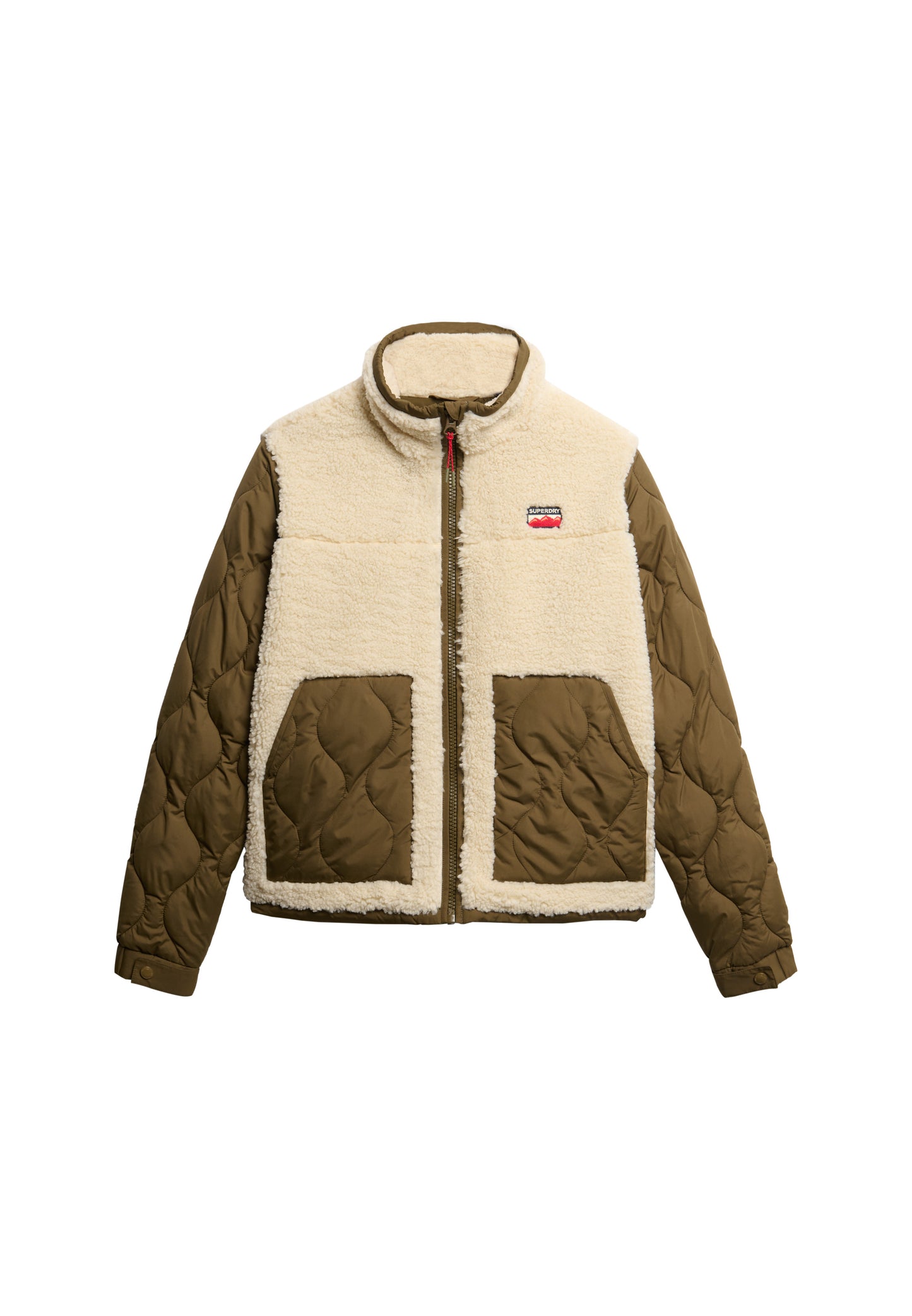 Fleece Hybrid Jacke