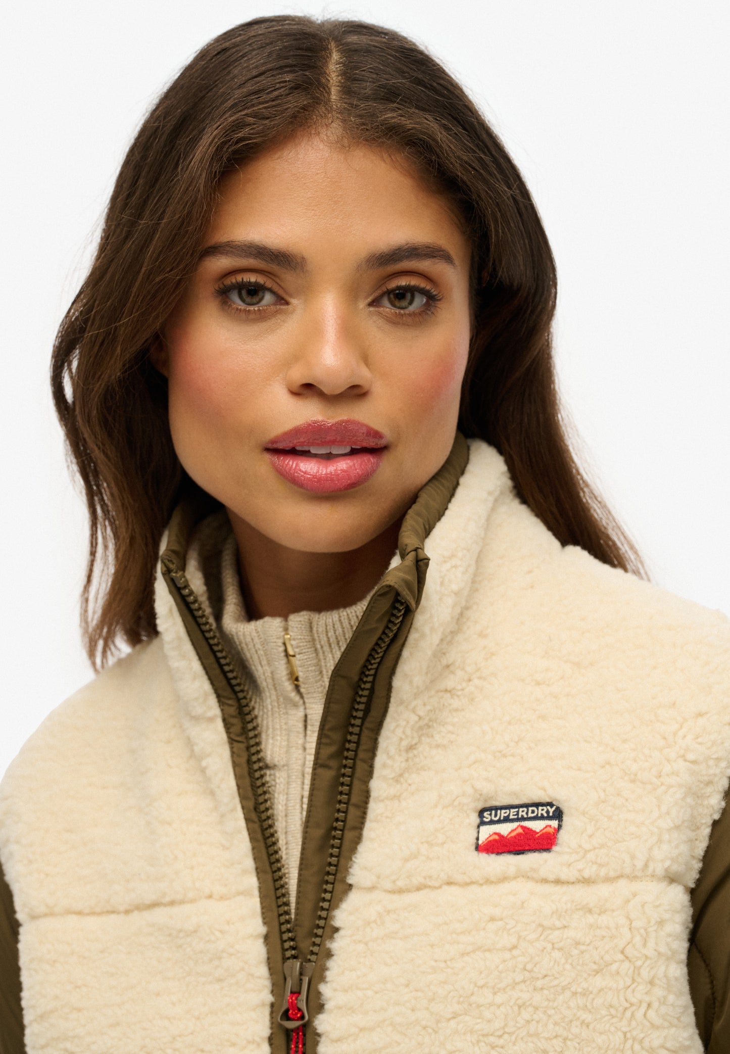 Fleece Hybrid Jacke