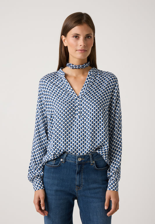 Viskose-Printbluse