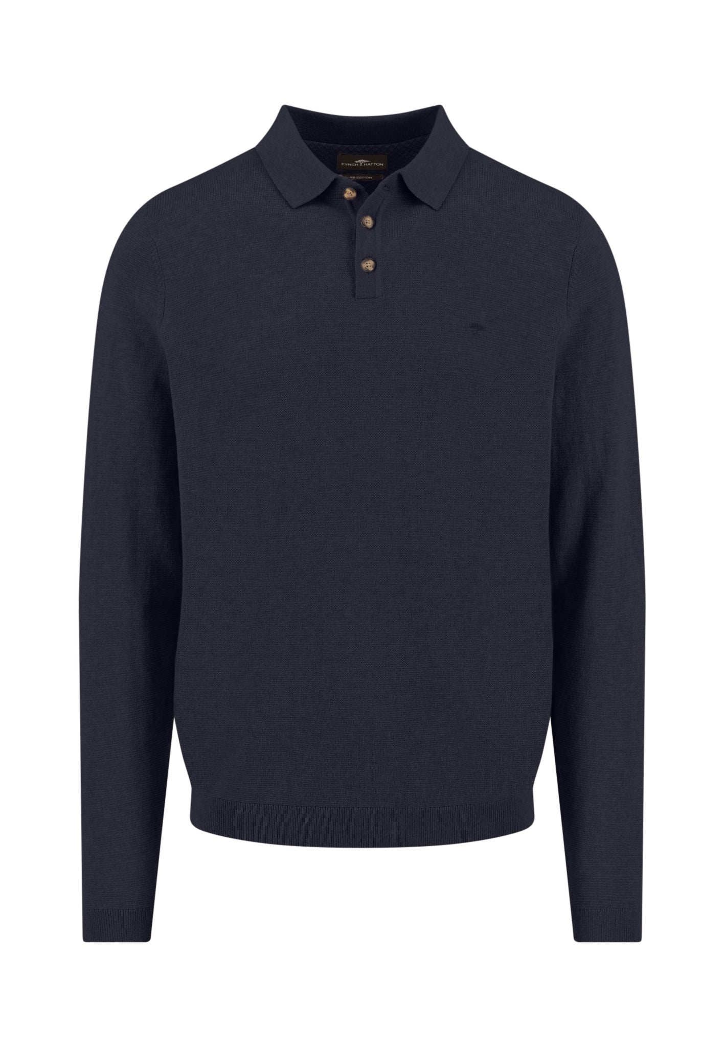 Polo Longsleeve, Winter Air Cotton