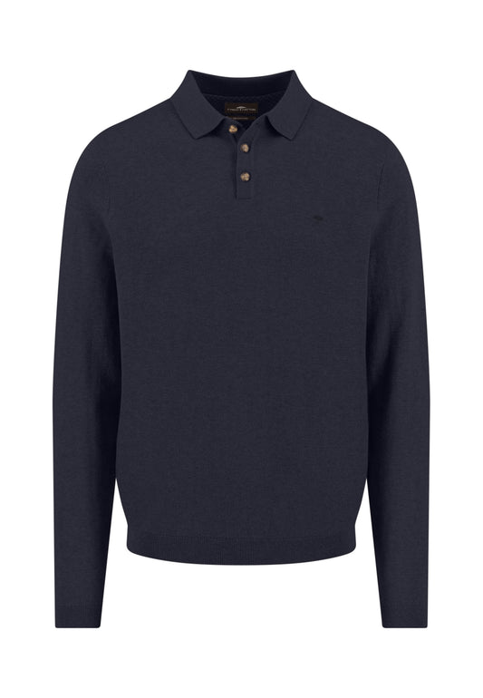 Polo Longsleeve, Winter Air Cotton