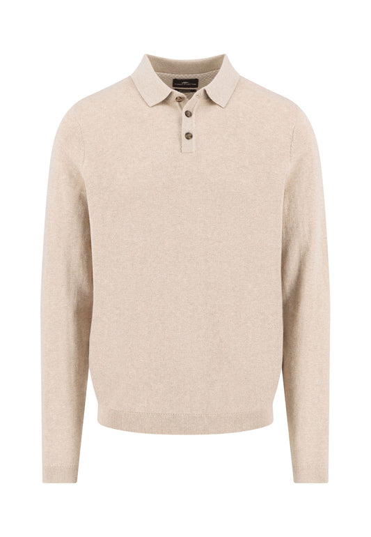 Polo Longsleeve, Winter Air Cotton