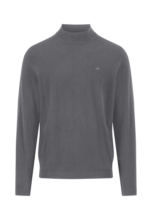 Mock-Neck, Winter Air Cotton