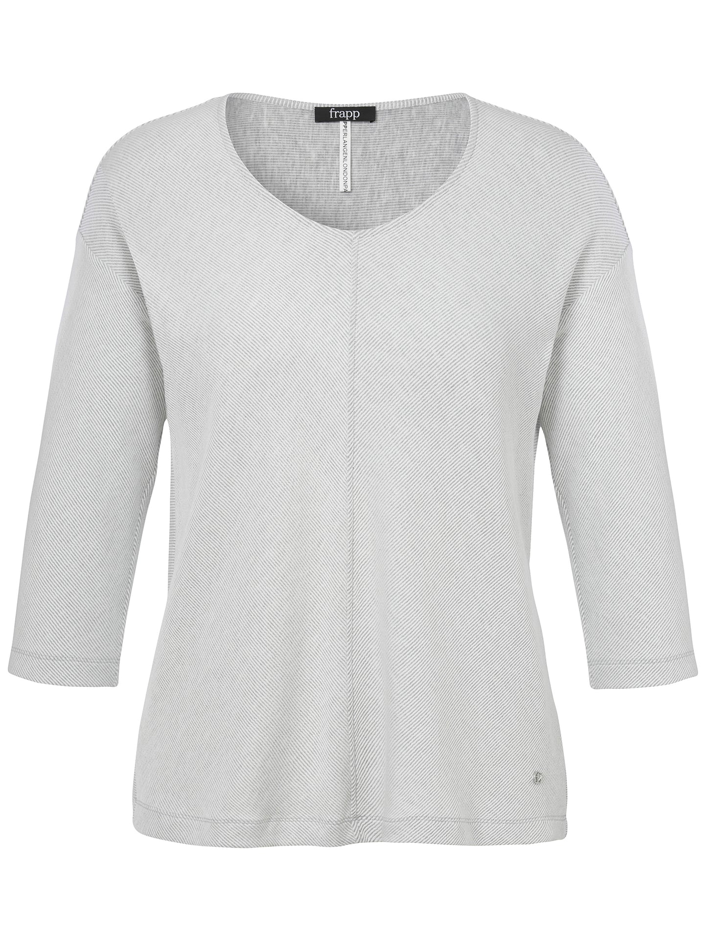 Sweatshirt V-Ausschnitt 3/4 Arm