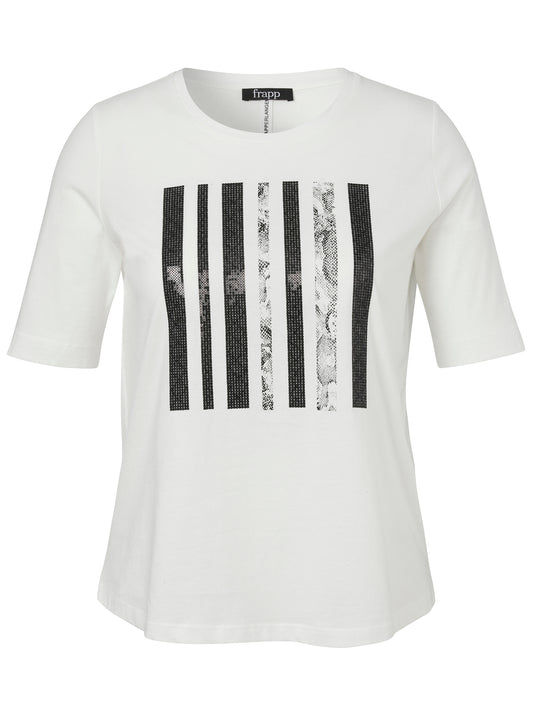 T-Shirt Rundhals 1/2 Arm Motiv