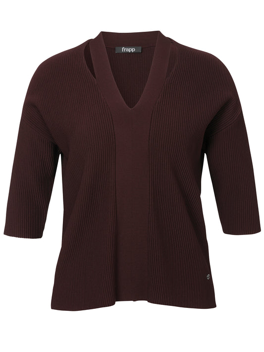 Pullover V-Ausschnitt 3/4 Arm