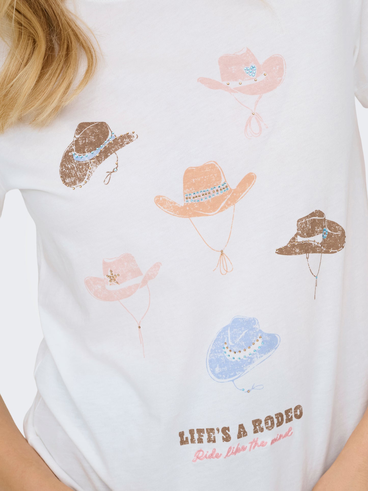 ONLKITA LIFE REG S/S TEXANA TOP BOX JRS