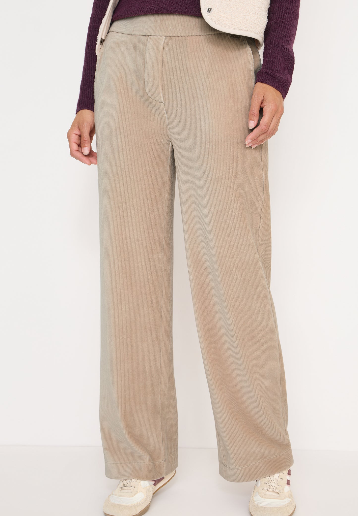 Wide Leg Cordhose