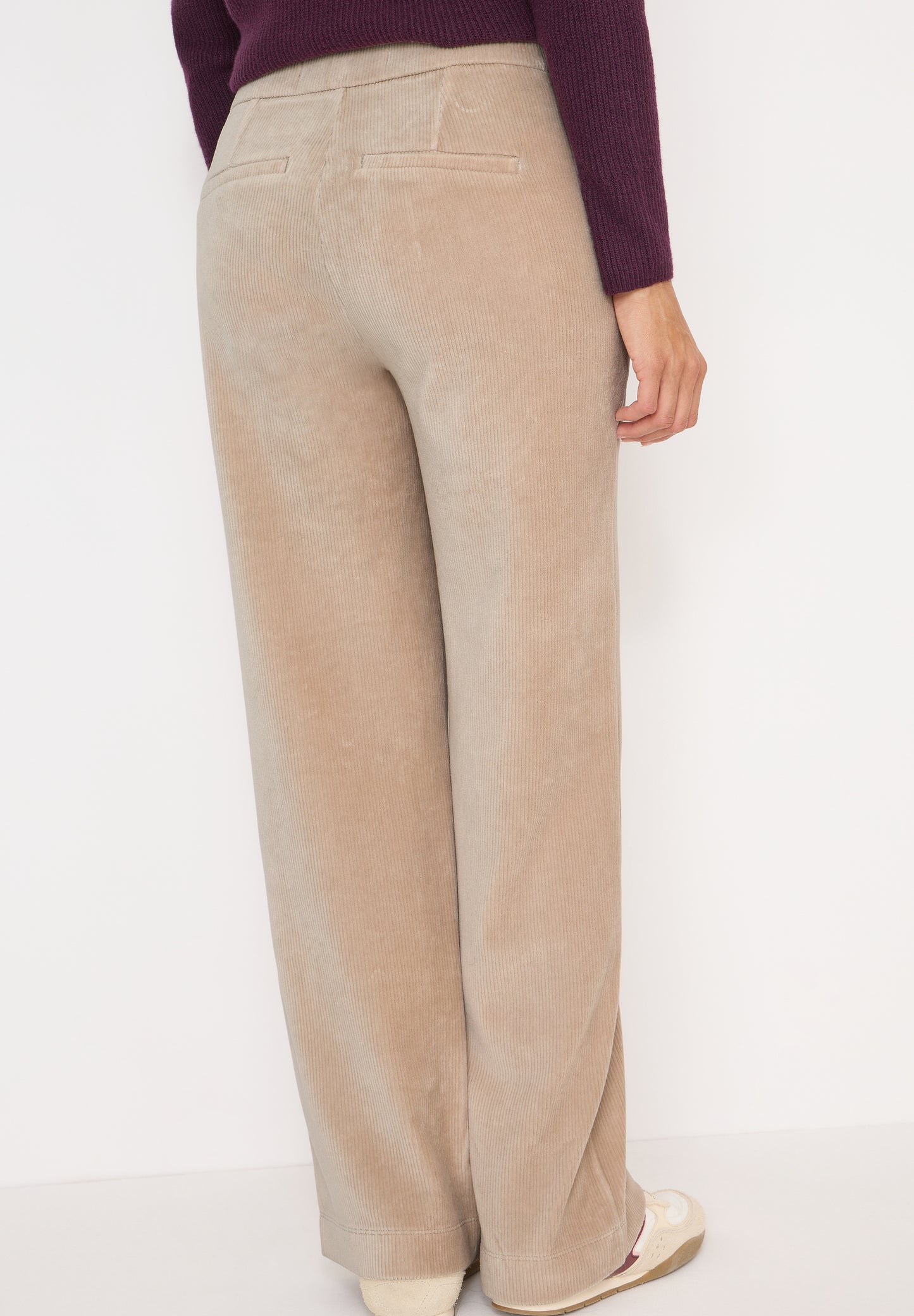 Wide Leg Cordhose