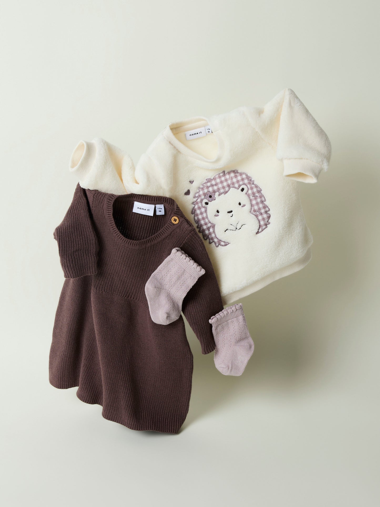 NBFOLPA LS TEDDY SWEAT