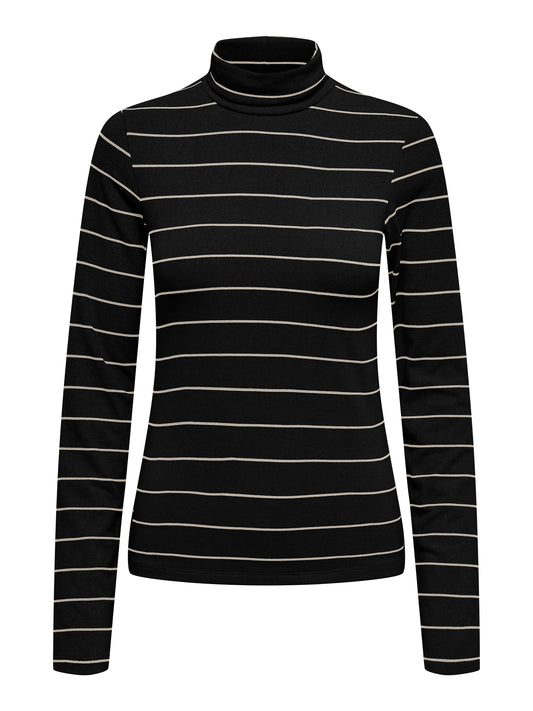 ONLCATERINA LIFE L/S ROLLNECK TOP JRS