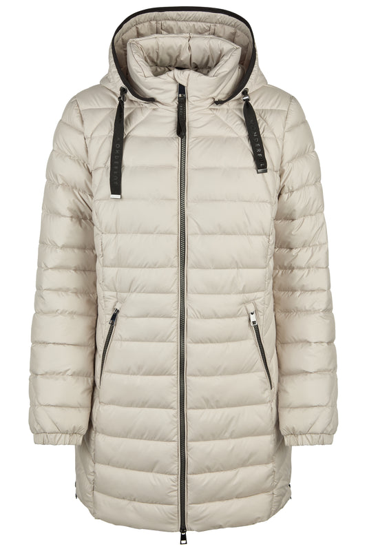 Jacke Down Free mit Kapuze