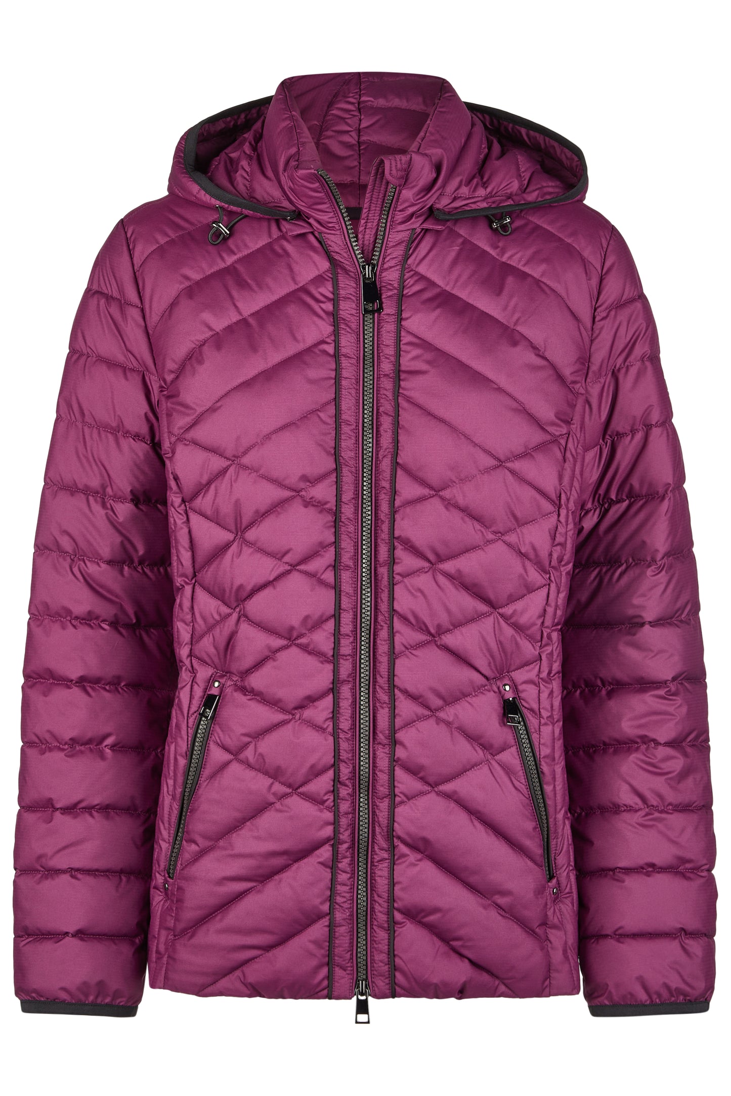 Jacke Down Free mit Kapuze