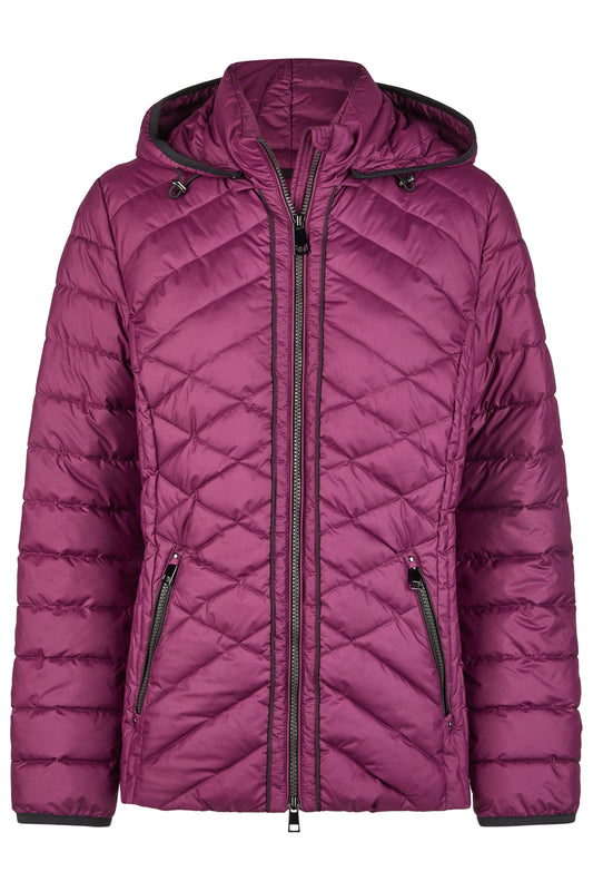 Jacke Down Free mit Kapuze