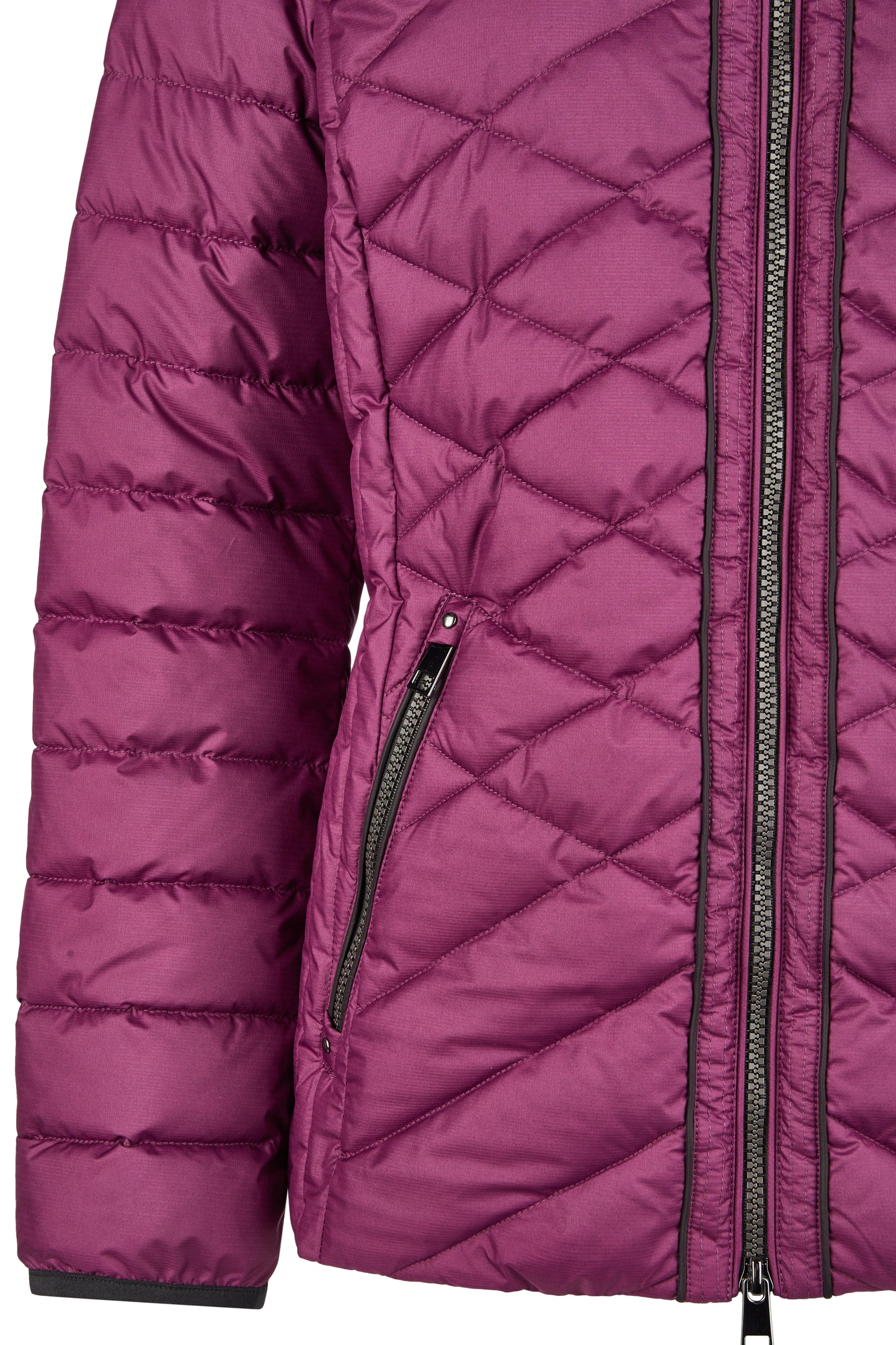 Jacke Down Free mit Kapuze